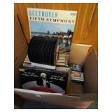 BEETHOVEN SYMPHONY & MISC RECORDS & cassettes