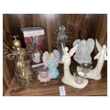 Lot of Angels & religious figurines