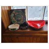 Assortment of ash trays
