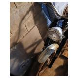 Ariel motorcycle rolling frame with engine in