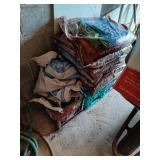 8 bags mulch and misc