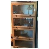 Barrister Bookcase Oak finish 20in W x 60in H