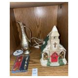 Light up church and collectors spoons misc lot