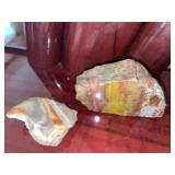 Fossil - petrified wood? Largest 3.5 inches wide