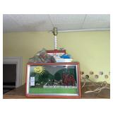 3D shadow box farm replica decoration / lamp