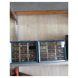 2 hardware organizers full