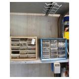 2 hardware organizers full