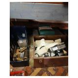 Misc brass and Craftsman sander lot