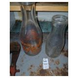 Highland and Clover Dairy bottles