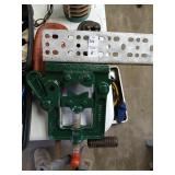 Hollands Erie PA pipe vise, Rigid tubing cutter