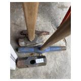 Sledge hammer and head lot