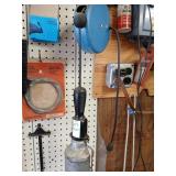 Work light and reel