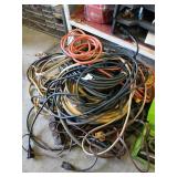 Lot of extention cords