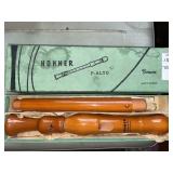 Vintage Hohner Konzert F-Alto wooden recorder