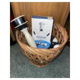 Basket exercise & healthcare items