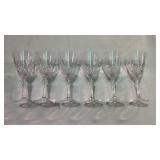 6 Crystal Stemware