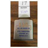 Emil Von Dungen, inc Zippo tape measure
