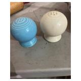 Fiesta? Salt and pepper shakers blue and white