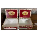 Romeo Y Julieta  Robusto cigar boxes