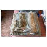 Vintage Bedford Springs Woven Coverlet