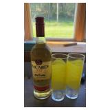 Bicardi 151 w/ 2 Bicardi Glass Cups