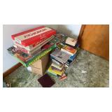 Lot of Books and Games