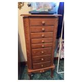 Wooden Jewelry Cabinet