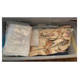 Tote of curtains