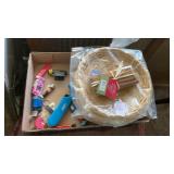 Box of Lighters and Bamboo Plates