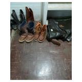 All boots and shoes, chest waders most size 10