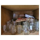 Assortment of jars