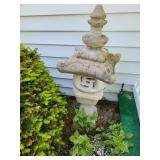 Cement Lawn ornament 41in. Tall