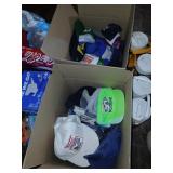 2 box lots of vintage ball caps