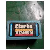 Clarke titanium drill index 1/16-1/2
