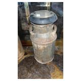 Vintage Metal Milk Can