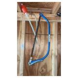 2 Saws, Extension Cord, items on wall