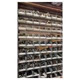 Lot of Nuts and Bolts on wall