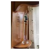Galileo glass thermometer