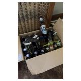 Box of Sapporo premium light beer and Mikes Hard