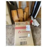Cost way- wooden shelving * new in box