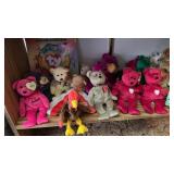 Shelf lot of Ty Beanie Babies