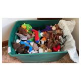 Tote of Mostly Ty Beanie Babies