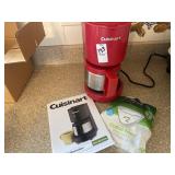 Cuisinart 4 cup coffee maker with filters