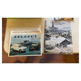 Peugeot Brochure and Johnstown Flood Photographic
