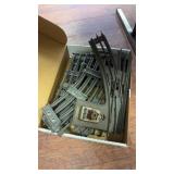 Vintage Lionel O-gauge train tracks and switches