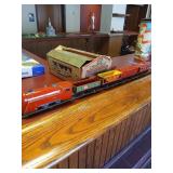 Vintage Marx train set with original box (may be