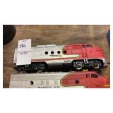 HO scale Bachman Sante Fe diesel locomotives