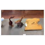 Wooden Birds and Dolphin Puzzle