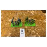 Britains Deetail WWII German Mortar Team