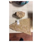 Native American Carved Rock Decor